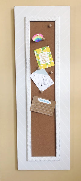 *NEW* Slim Corkboard in Fresh Pinstripe