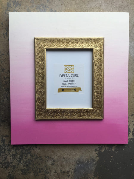 Sassy Pink Ombre Frame