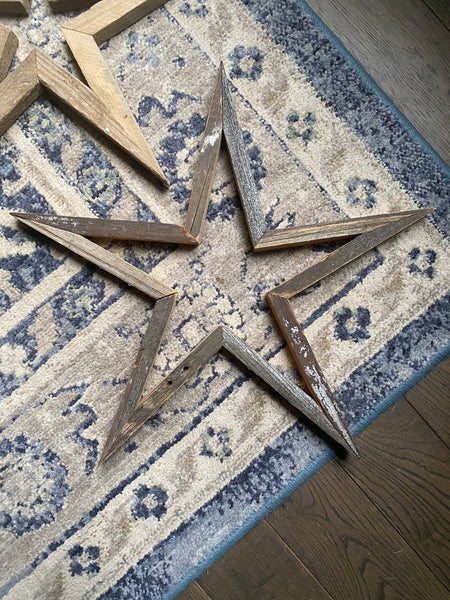 Vintage barn wood stars
